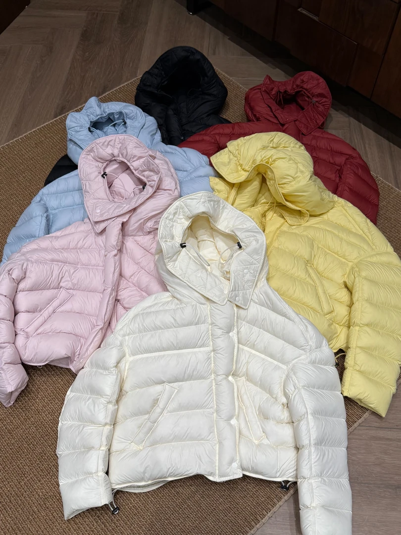 舟舟【豌豆泡芙】羽绒服女新款95鸭绒百搭纯色厚款冬季