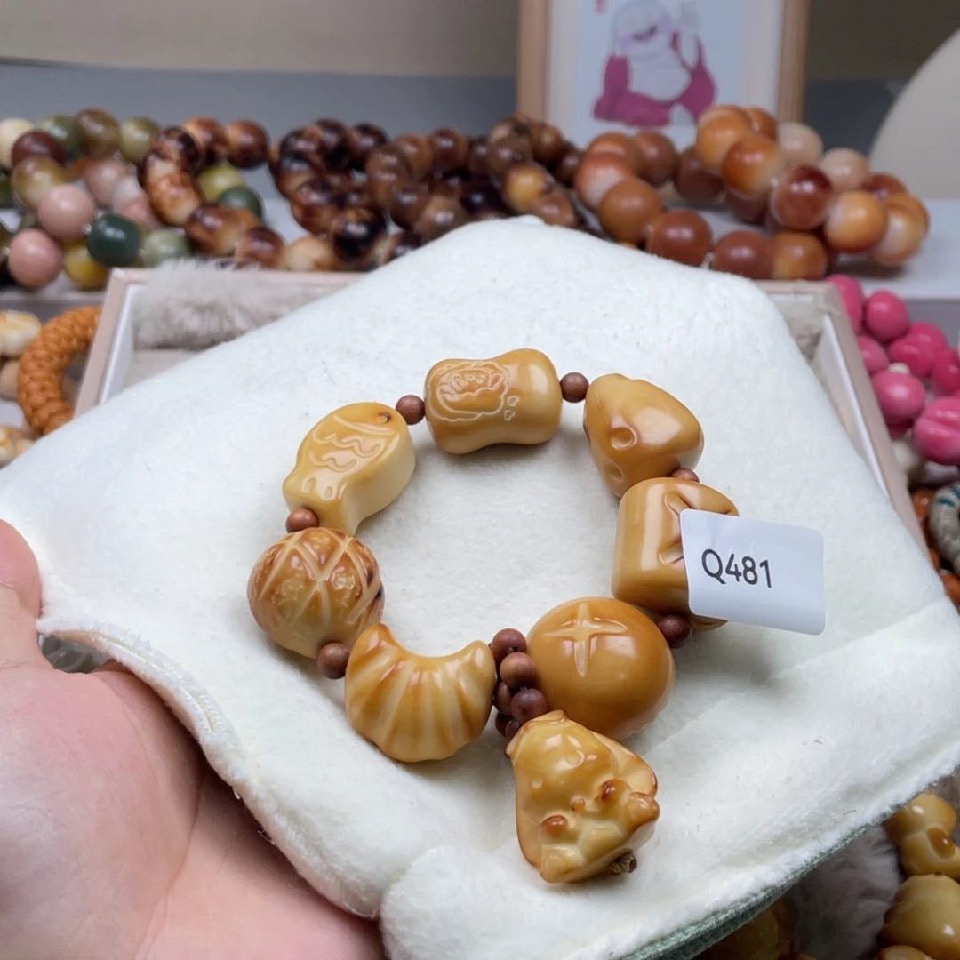琳***南吊坠菩提根/象牙果q481牙果手持21-23mm一串通货