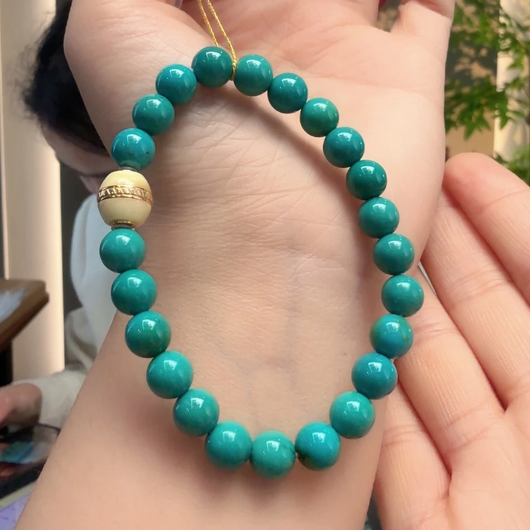 绿松石未镶嵌颈饰