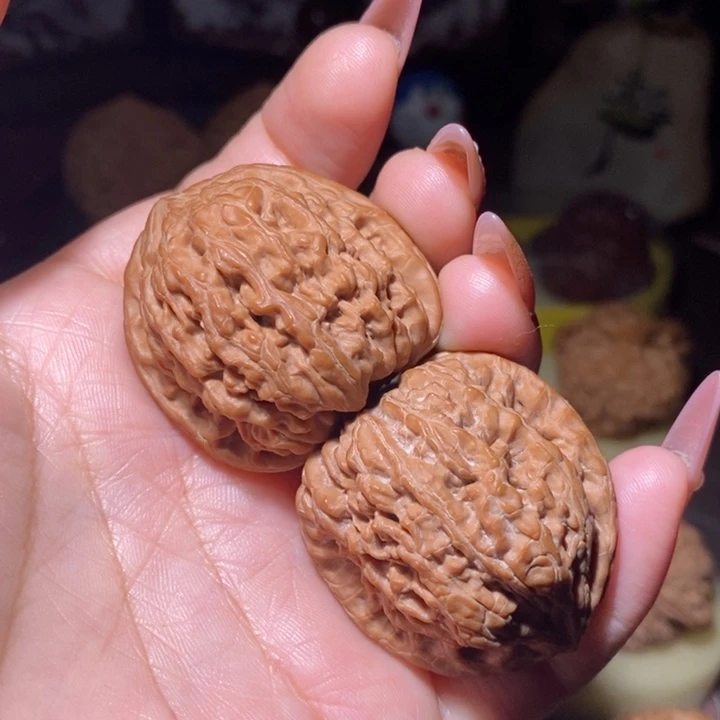 文玩核桃吊坠全品平谷凹底37