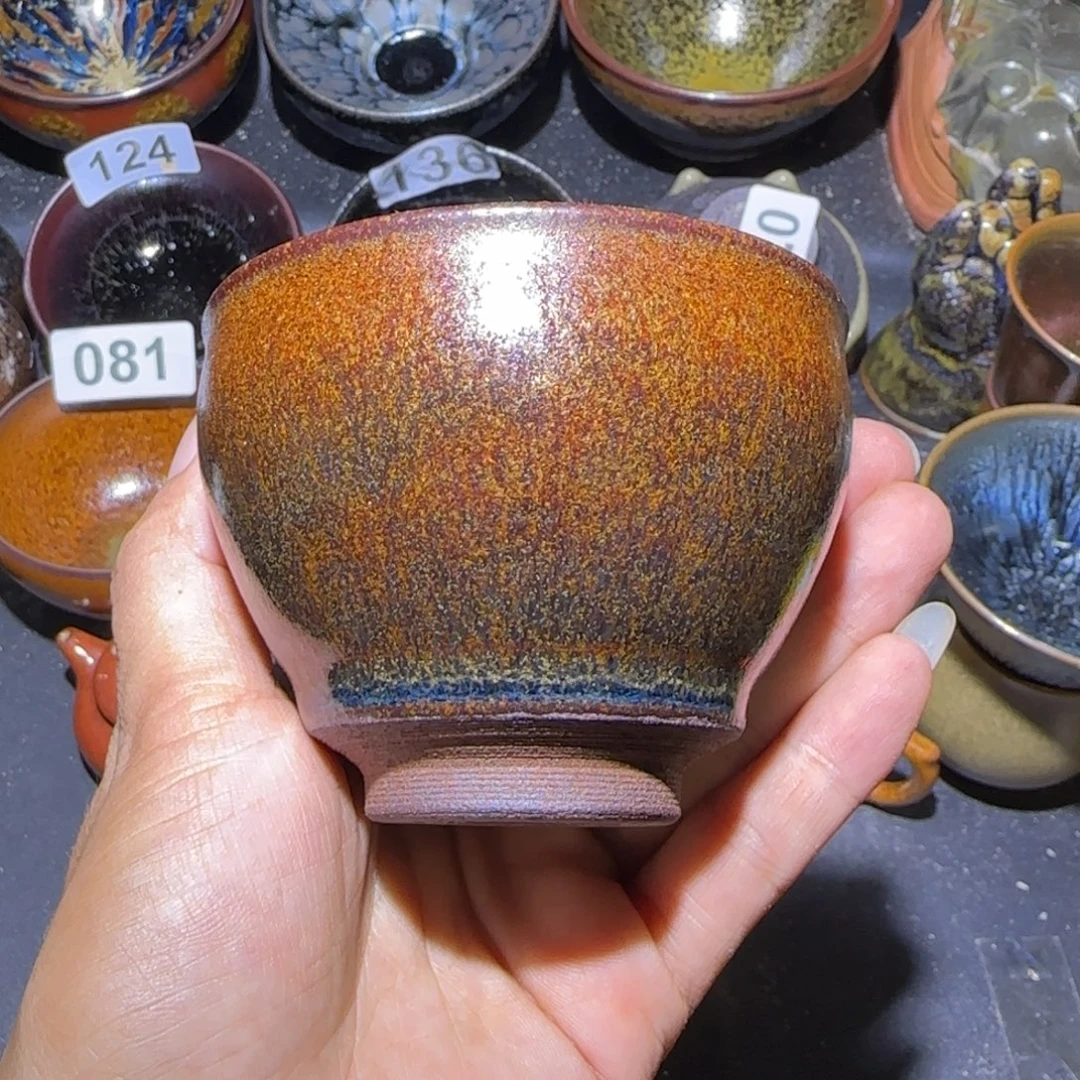 茶盏福建盏茶器小束口