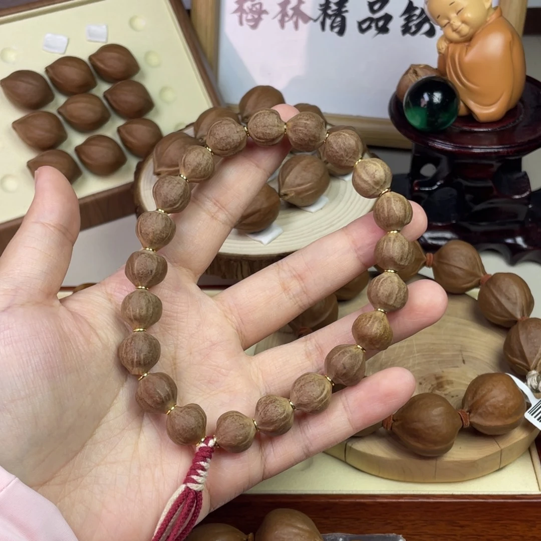 D***D橄榄核手串/手链12等尺蜜桃