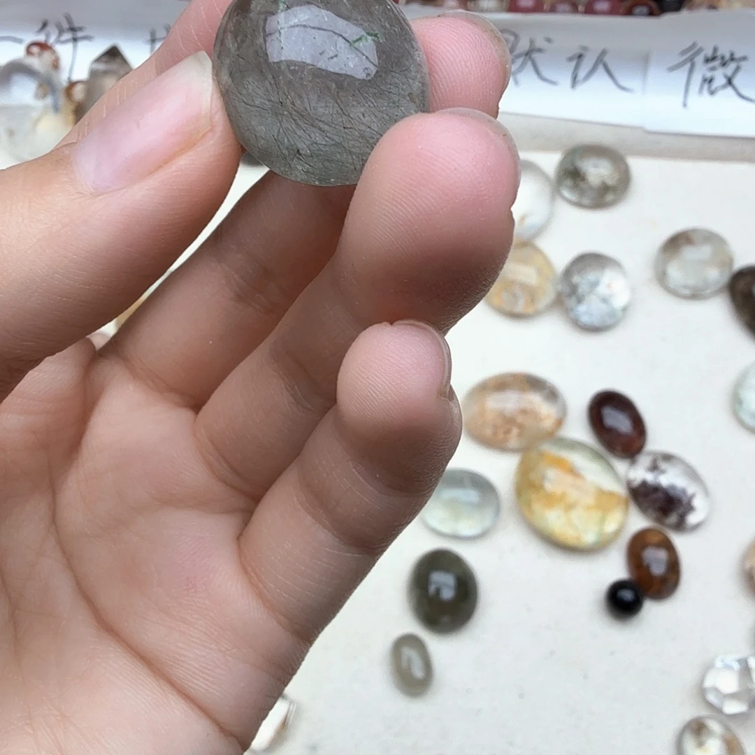 玘***夭未镶嵌珠宝半成品水晶