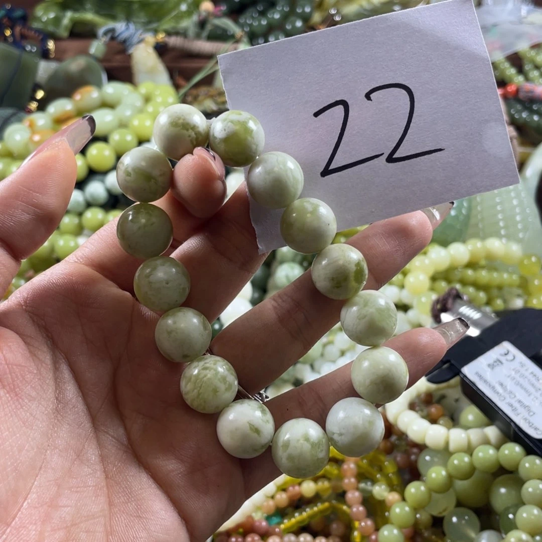 蛇纹石玉未镶嵌手串
