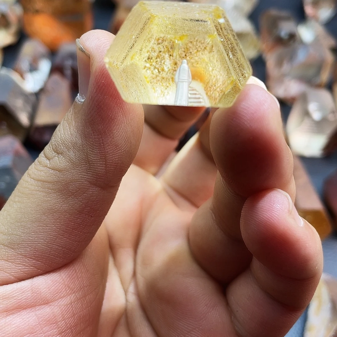 珠宝半成品水晶未镶嵌