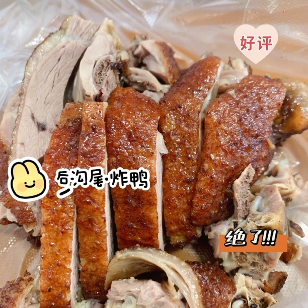 陆丰东海传统·后沟尾炸鸭肉 东海咸鸭 一斤装 切碎