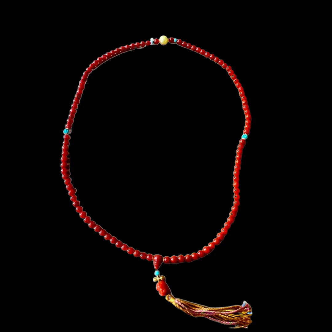 6260-南红项链18K多样性，发一