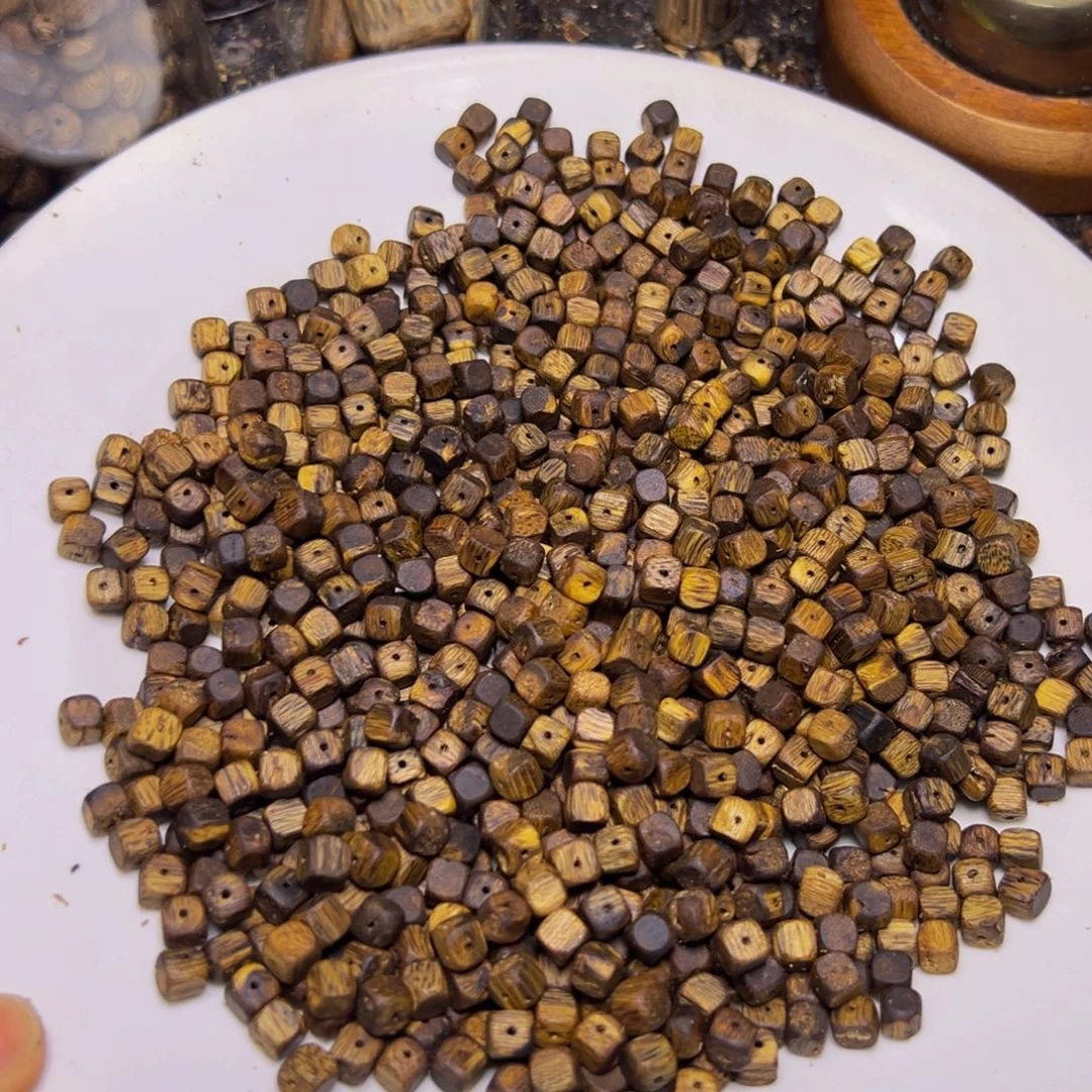 无***量线香乌身圆叶方糖瑕疵散珠50克一份