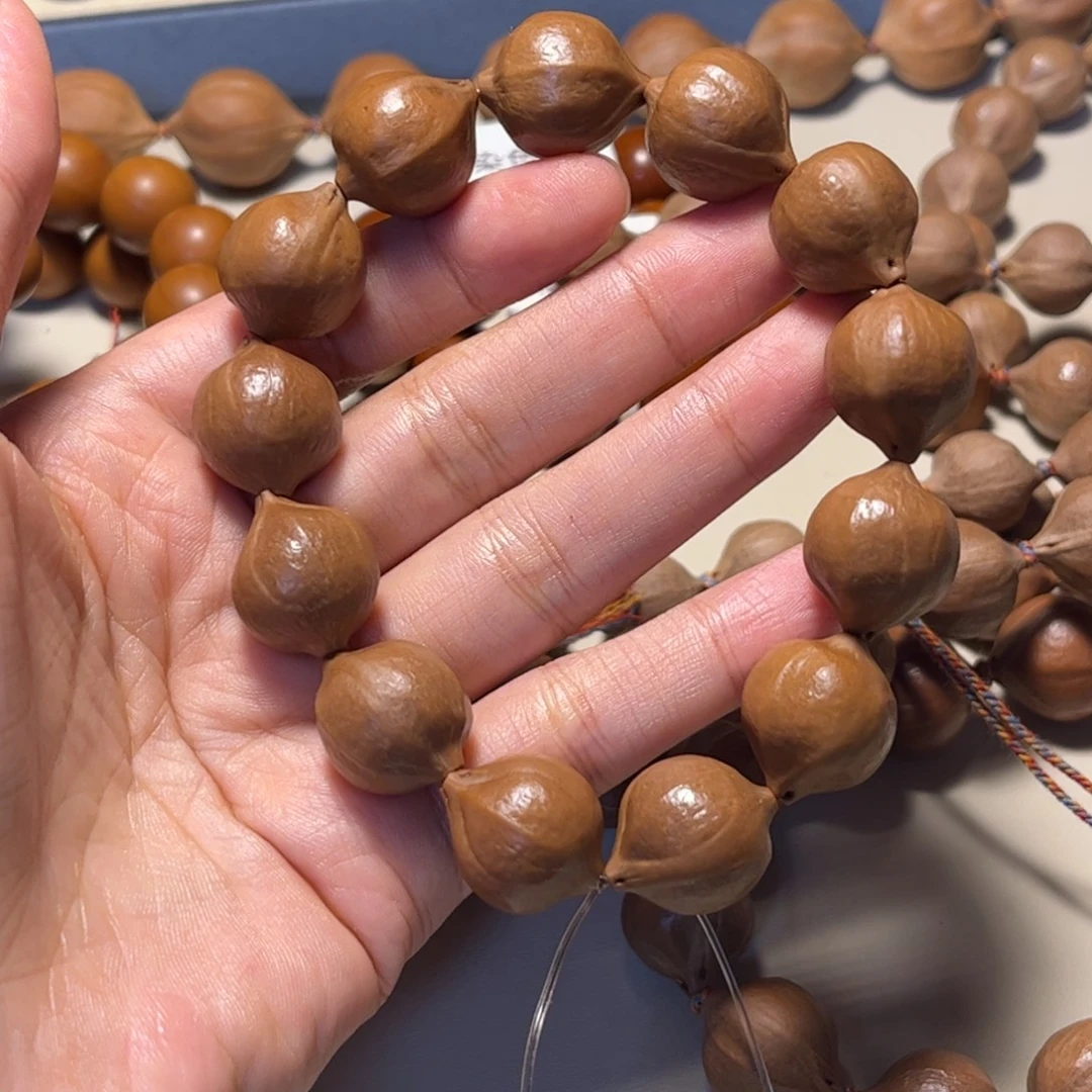 了***李橄榄核手串/手链1.7原核