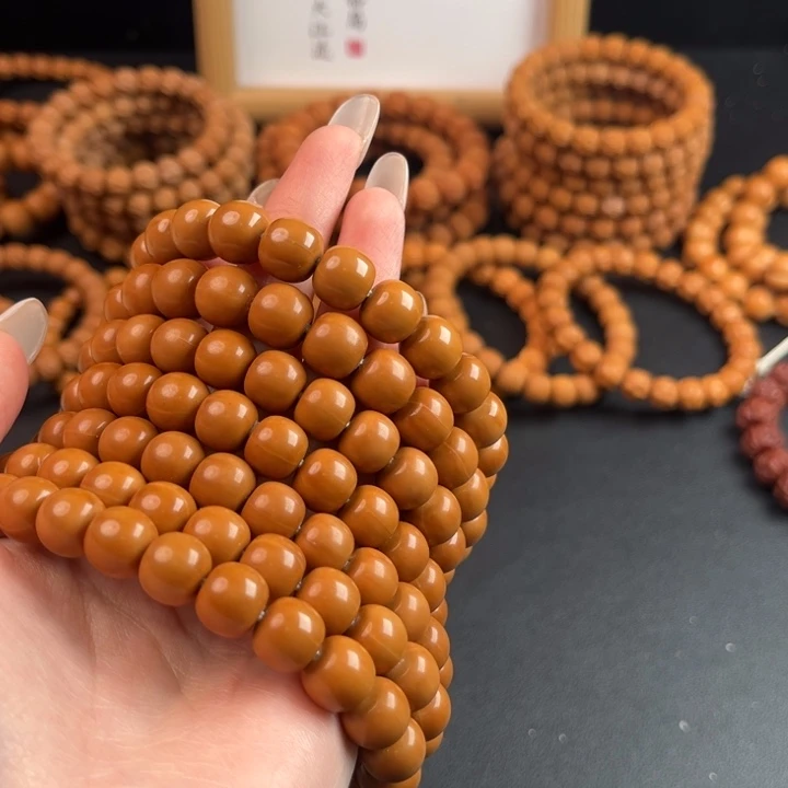 漂***流猴头核桃吊坠自然反油小老型五条