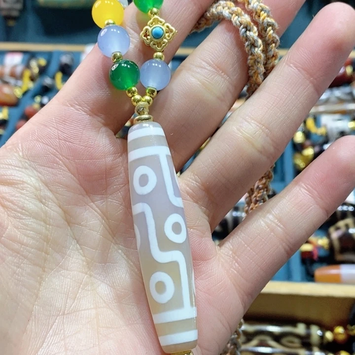 玛瑙/玉髓颈饰合金31