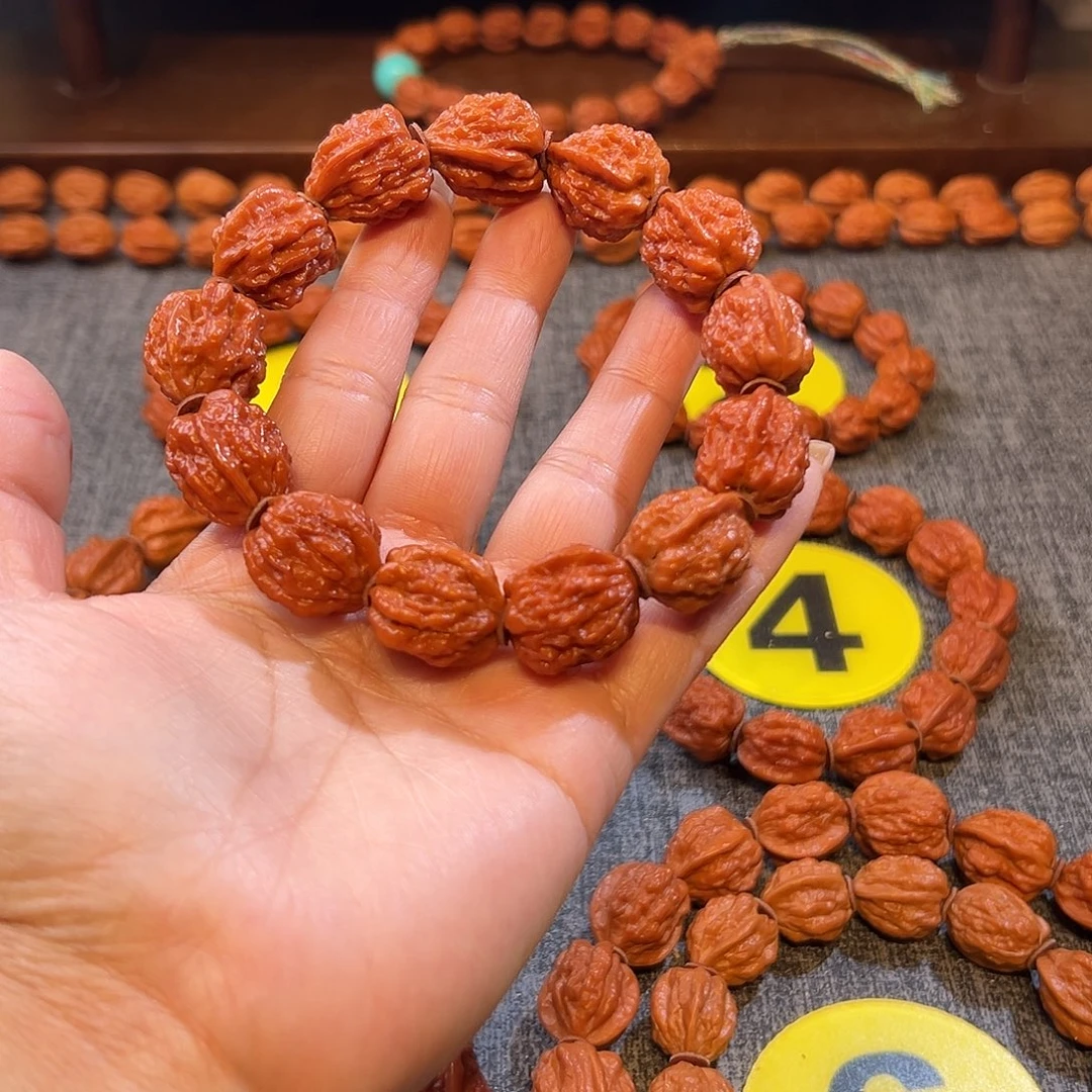 文玩核桃手串小金蟾