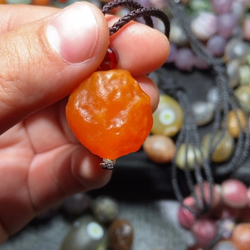 【闪购商品】玛瑙/玉髓项圈合金宝*娃