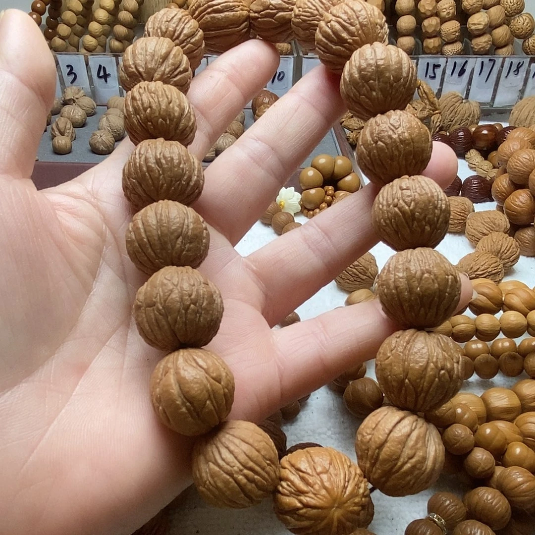 手串猴头核桃一代树王老树籽【秋核】手持