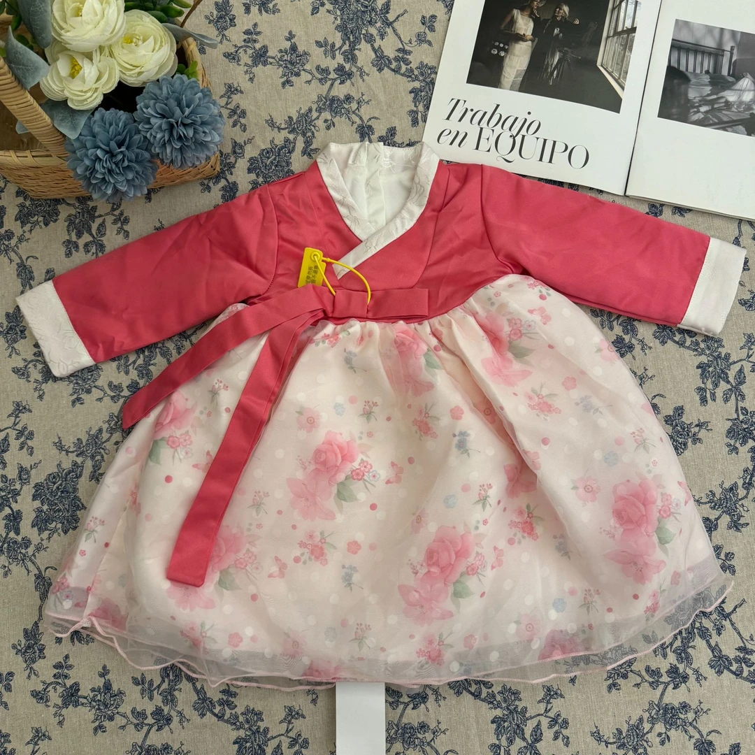 （本尚家）断码冬季女童加绒拜年裙