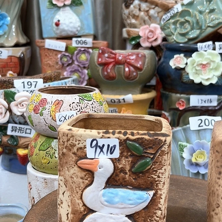 红陶粗陶花盆粗陶花盆