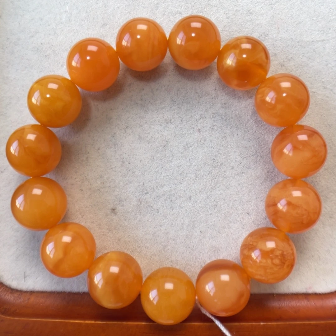 蜜蜡未镶嵌手串蜜蜡