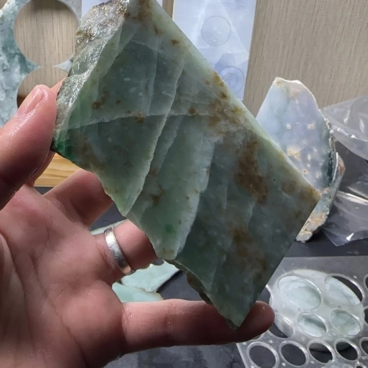程***生翡翠未镶嵌颈饰纯天然缅甸翡翠