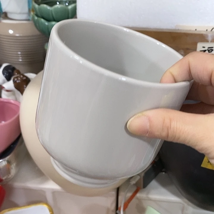 陶摆件陶盆有孔 瑕疵介意勿拍