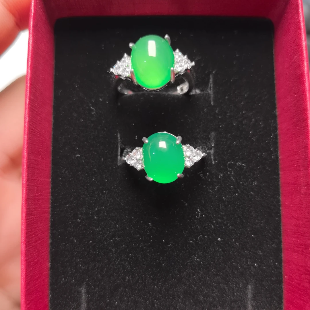 0153天然金绿宝精品戒指多样性发一个