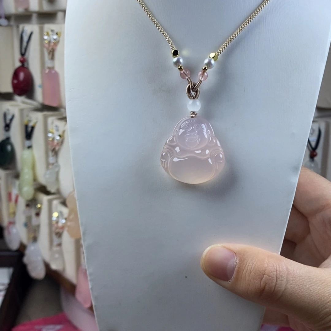 玛瑙/玉髓合金颈饰