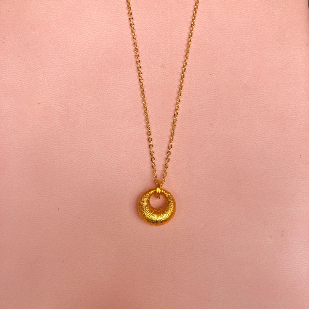 E120 小金陀吊坠套链