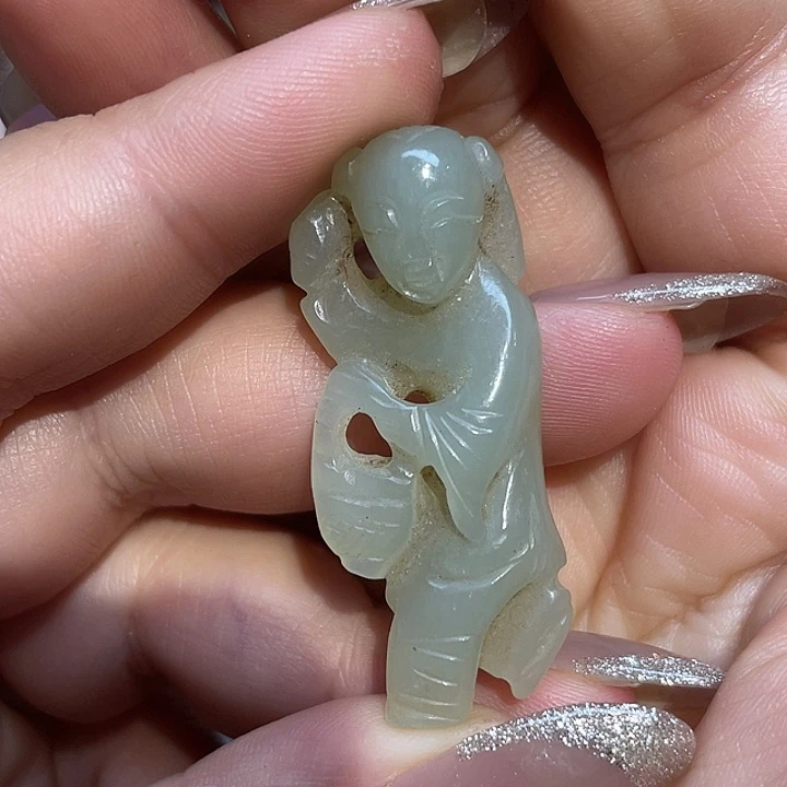 颈饰未镶嵌和田玉