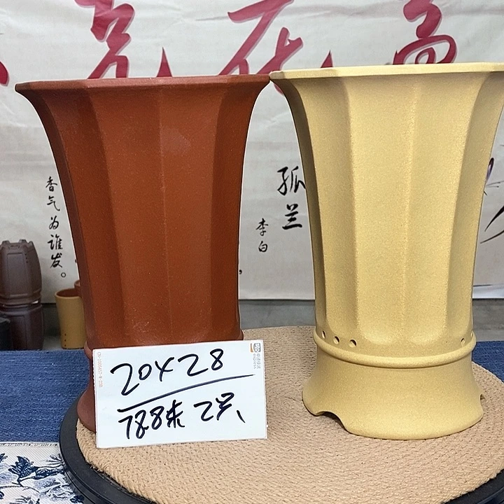 紫砂花盆紫砂花盆