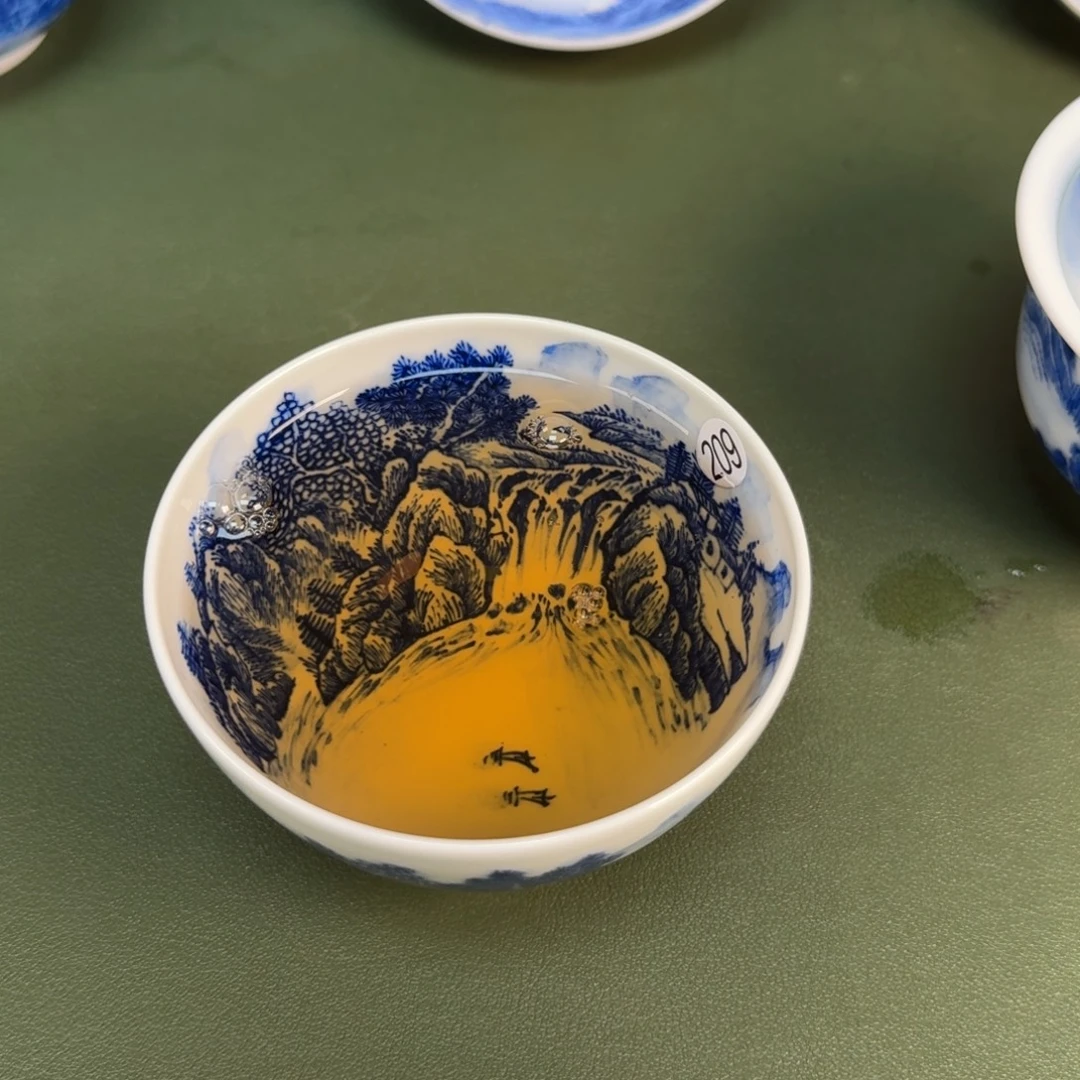 景德镇纯手绘茶具圆圆209