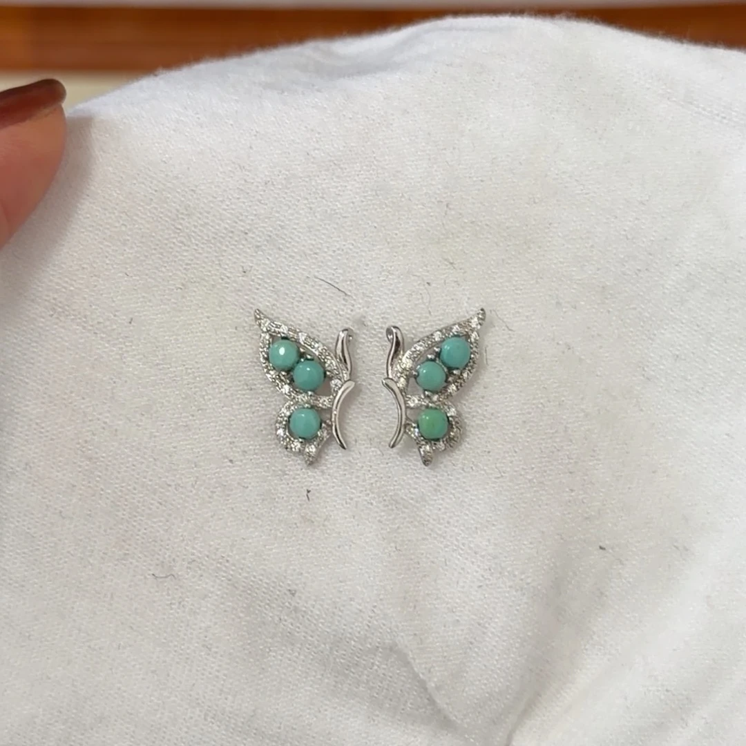 绿松石银S925镶嵌