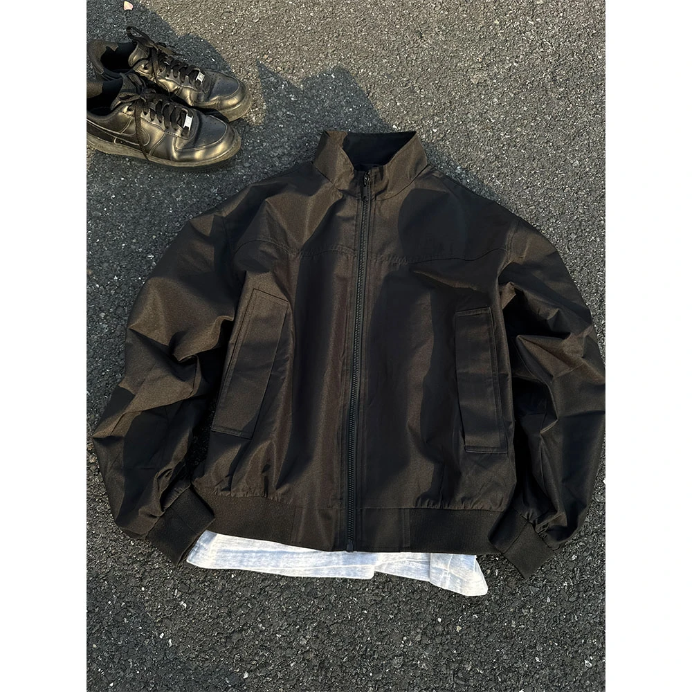 cleanfit短款工装外套男秋季硬汉穿搭三防立领冲锋衣美式飞行夹克