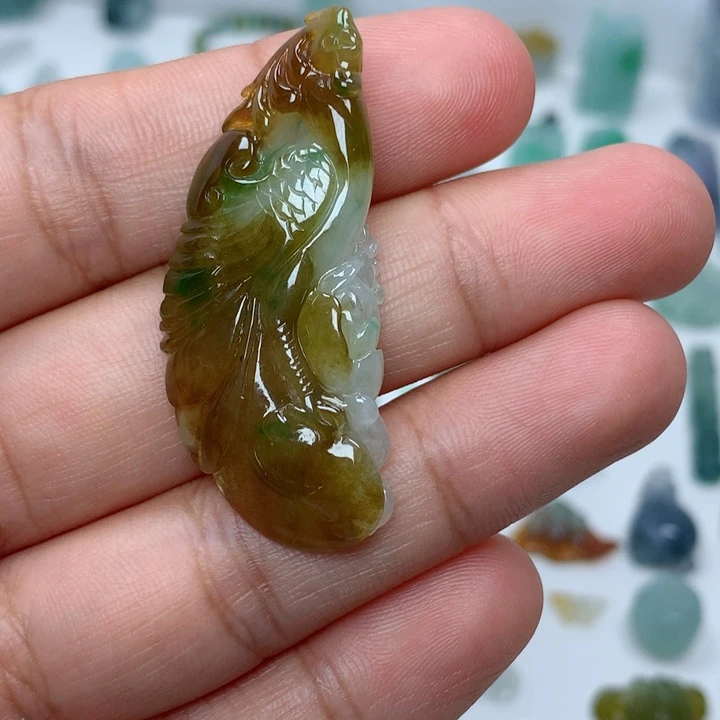 吊坠(不含链)未镶嵌翡翠