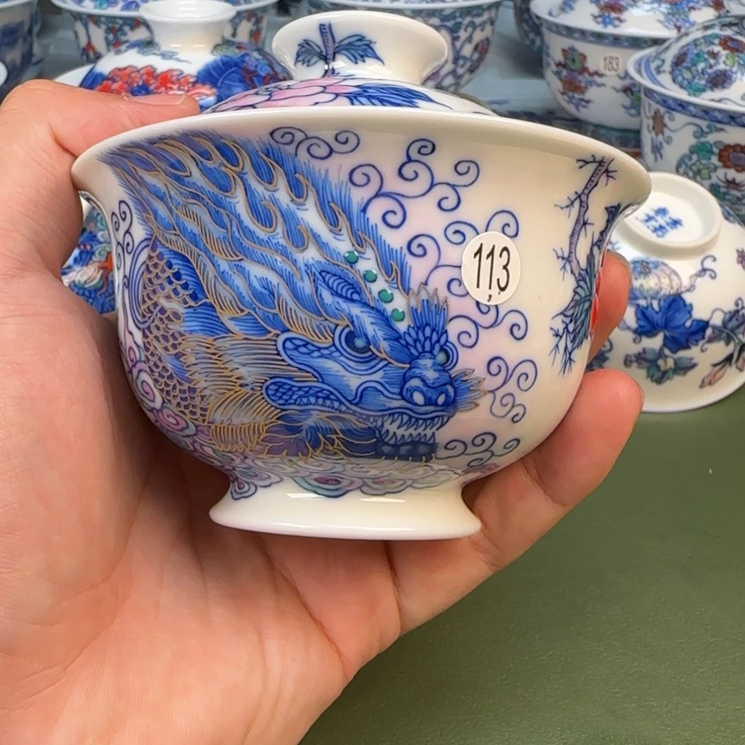 彦祖纯手工手绘茶具113