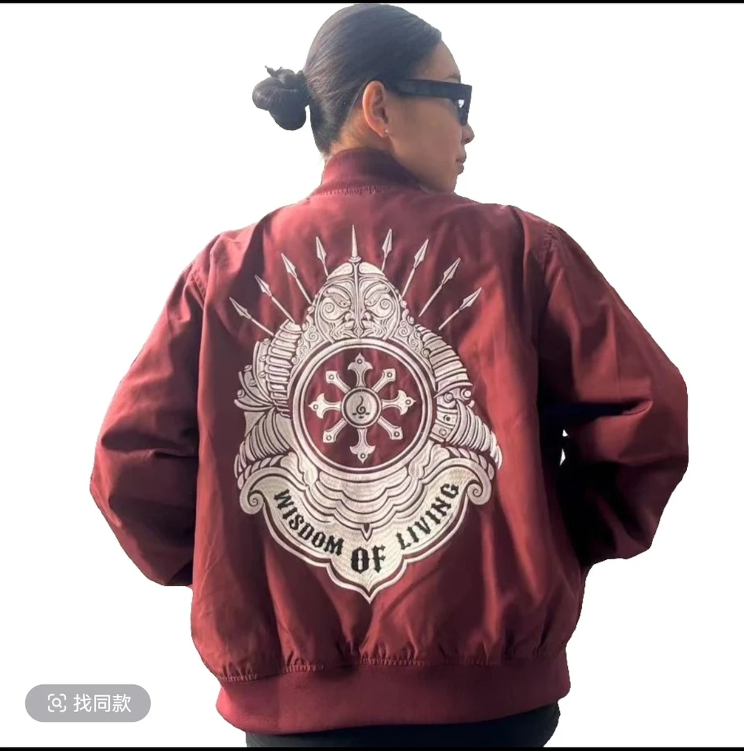 GUR刺绣棒球服宽松