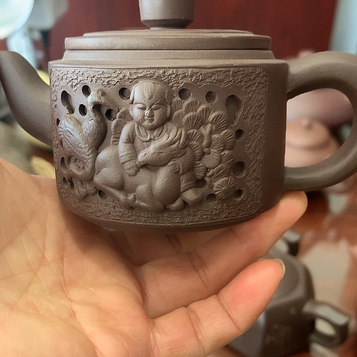 奋***斗茶壶紫砂紫砂壶精品