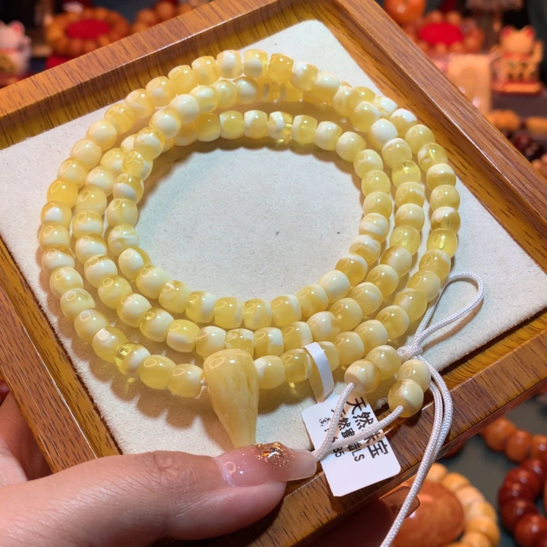 【闪购商品】蜜蜡手链未镶嵌蜜蜡手链