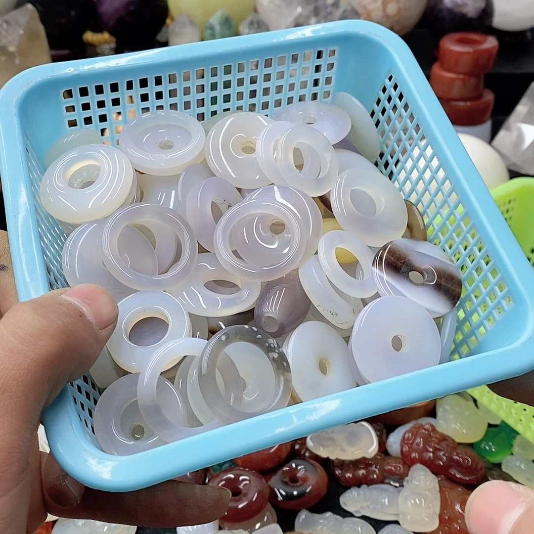 玛瑙/玉髓珠宝半成品合金知***甲