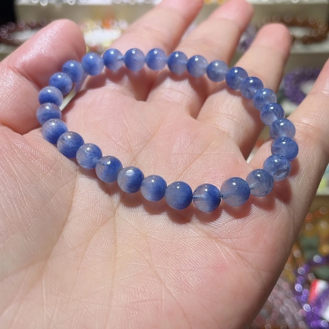 未镶嵌水晶手链蓝线