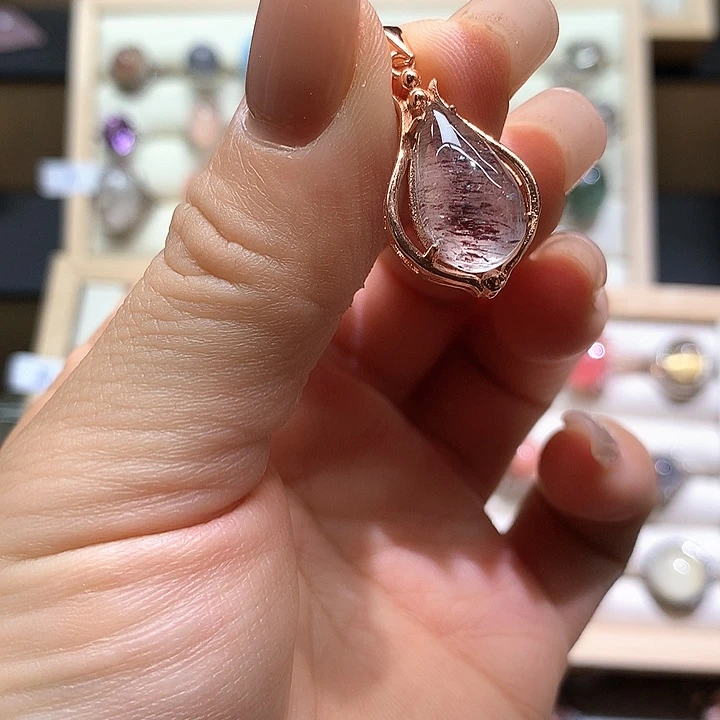 未镶嵌戒指水晶水晶