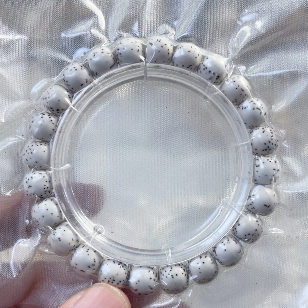 吊坠星月菩提脱脂半臂留白