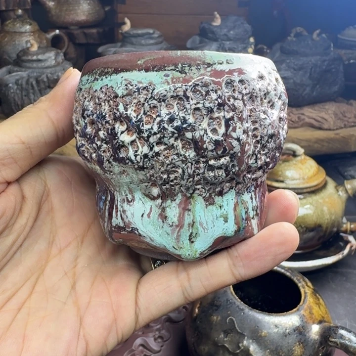 杨树手作手捏主人杯