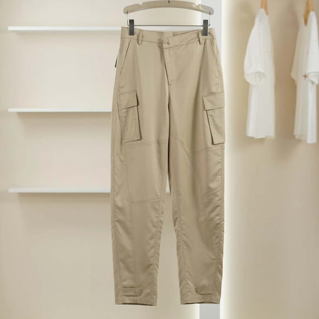 麦迪尚品【H】5041246通勤百搭工装裤女春季商场同款 A4组