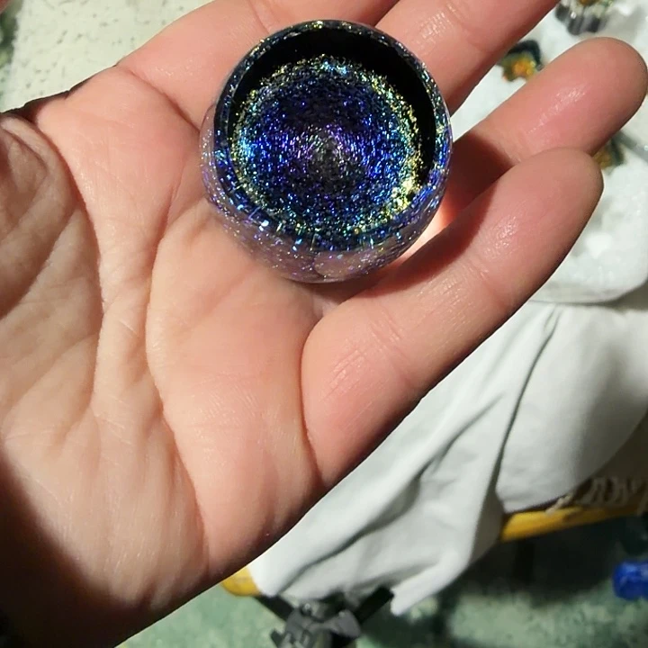 无盖款高硼硅玻璃盖置圆蓝