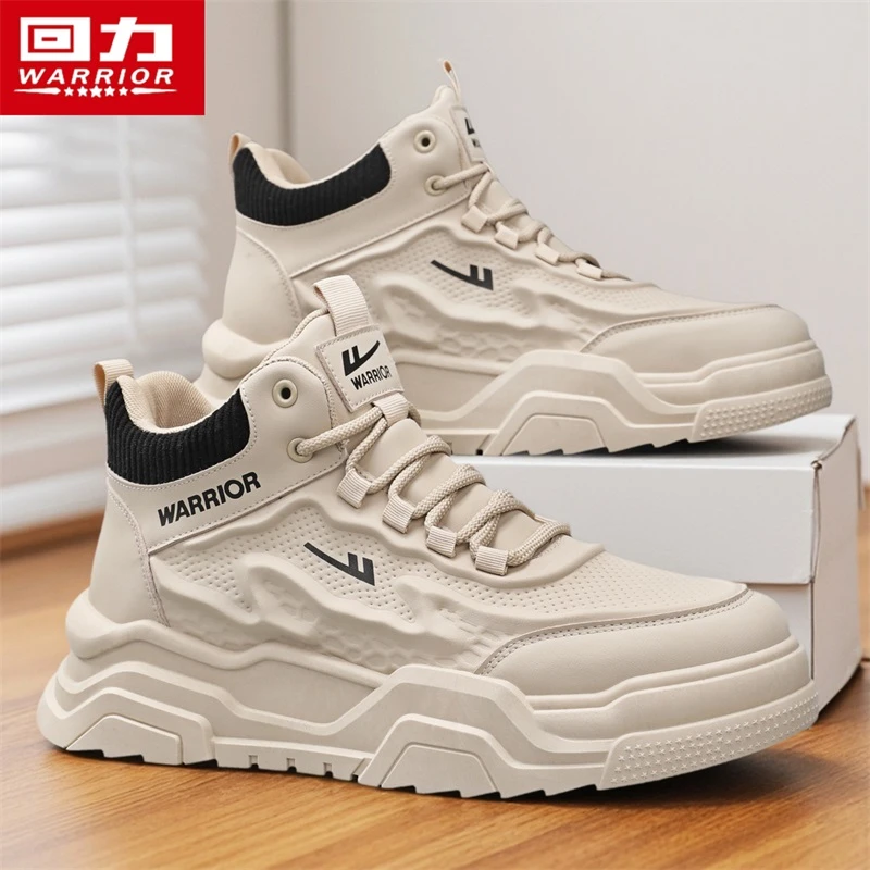 回力马丁靴男鞋2025冬季新款户外运动登山徒步厚底耐磨防滑工装鞋