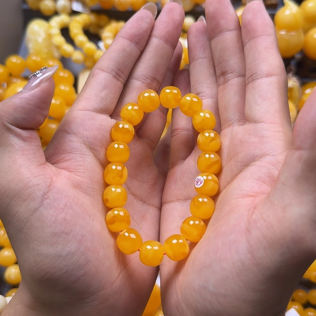 未镶嵌蜜蜡珠宝奇石同料12mm