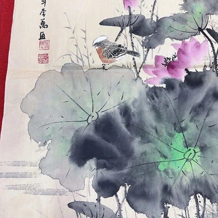 国画小姐姐卖好国画