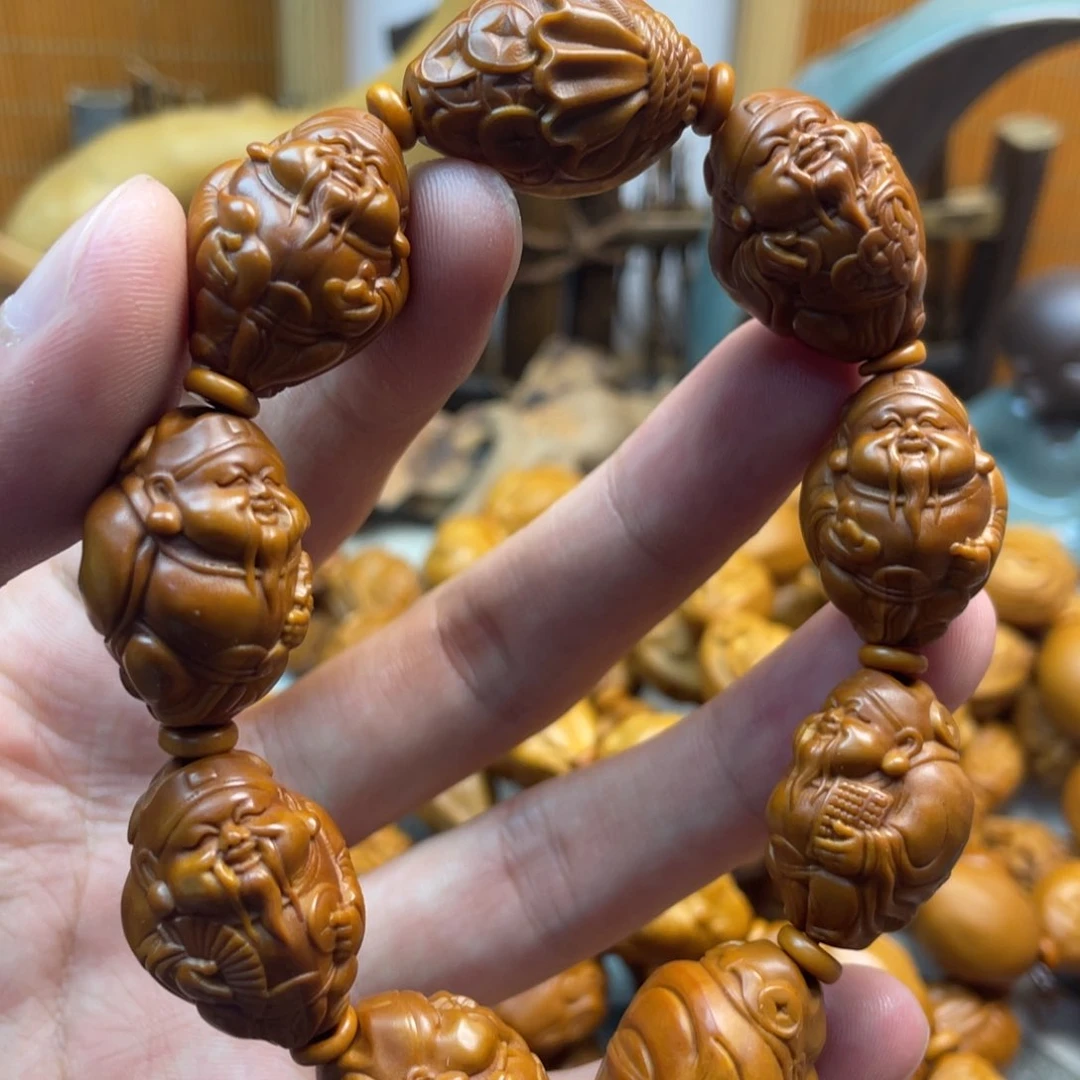 橄榄核手串/手链橄榄核雕工艺手串5119