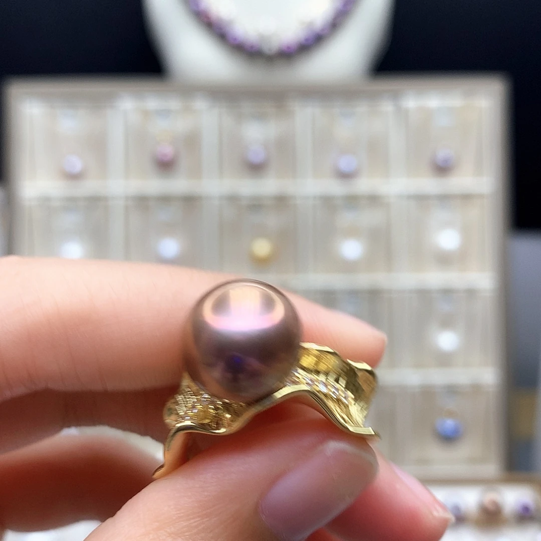 淡水珍珠颈饰合金