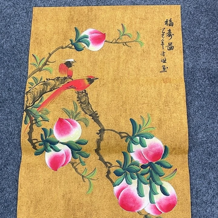 国画纯手绘国画作品