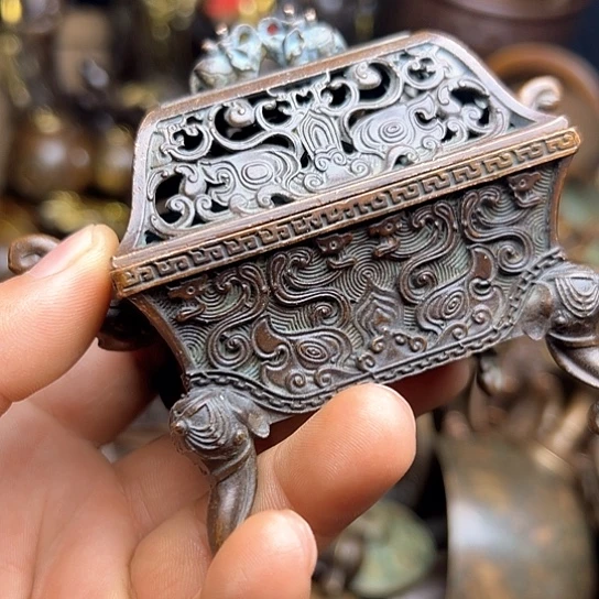 铜制文玩把玩物件